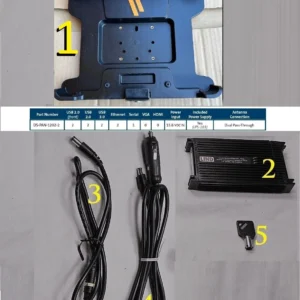 Havis DS-PAN-1201-2 Dual Antenna Docking Station Toughbook 33 Power Supply Combo
